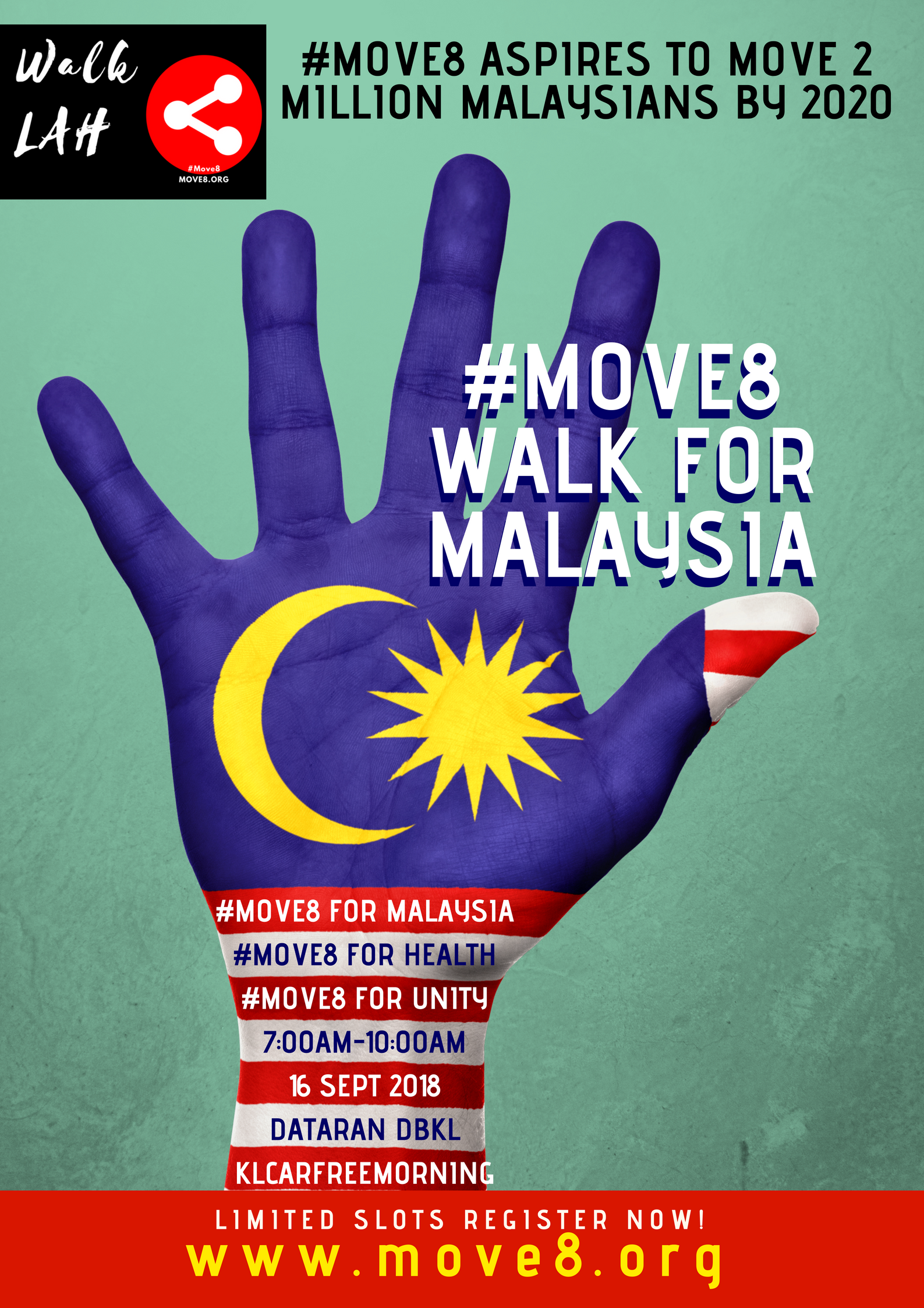 You are currently viewing #Move8 for Malaysia Walkathon